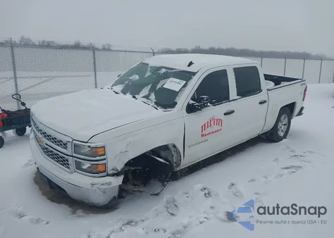 2014 Chevrolet Silverado 1500 1Lt z USA, uszkodzony, nr VIN 3GCUKREC5EG369507